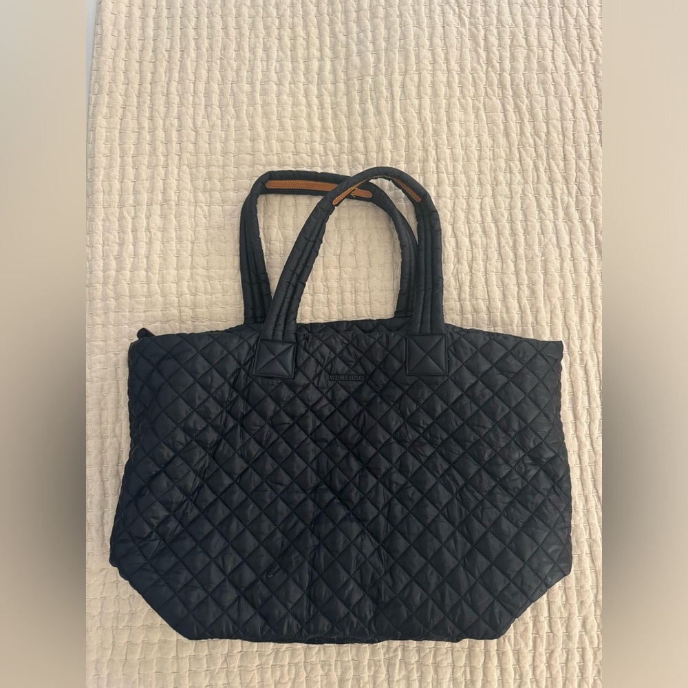 MZ WALLACE, Large Metro Tote Deluxe, black